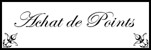 Achat de points